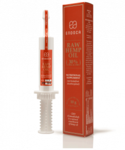 Description CBD Paste Raw Syringe 30% Buy CBD Paste Raw Syringe UK 30% ~3000mg 10gr. The Endoca 30% Raw Hemp Oil syringe contains pure CBD paste of a good 30 % CBD/CBDA in a handy dosage syringe. This dosage syringe is very easy to use, making it very easy to dose the right amount of CBD/CBDA. The strongly concentrated paste is made of organic hemp with different wholesome cannabinoids combined in one, handy product. Endoca stands for high quality Endoca guarantees the high quality of all its CBD products. Good quality CBD paste starts with the seeds of organic hemp. All plants are organically cultivated and Endoca’s production process is GMP certified. This means that each process has a detailed description of how and under what circumstances the product is produced. Because Endoca products are non-GMO, which means that they have a certification for not being manipulated genetically. Characteristics Endoca paste The pasta is strongly concentrated. The CBD paste is made through the critical CO2 extraction process. The paste is free of pesticides and herbicides. The paste is made of organically cultivated hemp. Each batch of the paste is double-checked on purity and quality. Checks Because the production counts with a GMP certification, the checks also need to be performed twice on the products. Endoca tests its products in its own environment but also contracts an independent, external lab to test the products. The results from the tests are numbered in batches and published online. This gives you as a customer insight in the quality and purity of the products. It also provides you the assurance that the products on our website are of the highest quality. CO2 extraction; clean and unique When the organic hemp is harvested, it will be subject to a critical CO2 extraction method. This is how CBD is extracted from hemp. Thanks to this way of extraction, which does not involve any heating, all cannabinoids present in the hemp are preserved in the extract. That’s the reason why this paste syringe does not only contain Cannabidiol (CBD), but also many other cannabinoids. CBD and more At low temperatures and high pressure, the CO2 becomes liquid and the cannabinoids of the plant material are extracted. All beneficial molecules and terpenes remain preserved in the CBD paste. The most important cannabinoids are CBD and CBDA. Furthermore, the paste contains traces of CBC, CBG, and CBN. Endoca is the producer of a wide range of CBD products, including CBD oil, CBD chewing gum, CBD capsules but also CBD pastes. Endoca’s CBD pastes are of high quality, strongly concentrated, and pure. This is guarded by intensive audits and product tests that Endoca performs on all of its products. Scientificness, reliability, and purity are the most important characteristics of this brand and its products. Dosage The package contains 1 syringe with 10grams of CBD/CBDA paste. The recommended dose is putting 0.5ml per time under the tongue and dissolving it in the mouth. Do this maximum of twice per day. An Endoca syringe 30% Raw hemp CBD contains 10 gram CBD paste. This is sufficient for ± 20 dosages. This is ~150mg per dosage of 0.5ml.