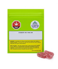 Strawberry Lime 1:1 Quick Acting Gummies (Wana)